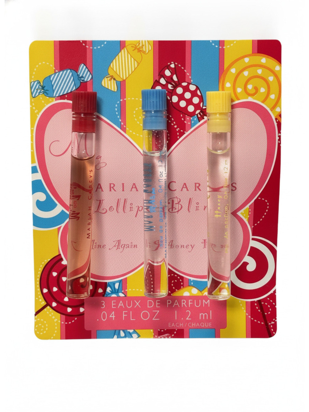 Mariah Carey Lollipop Bling Eau de Parfum Tester Set - 3 x 1.2ml Mini Perfume